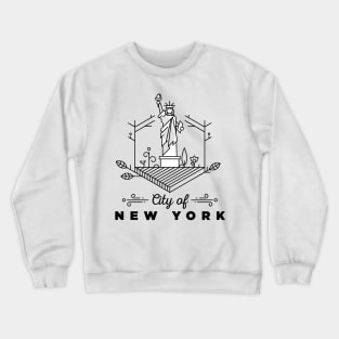 New York City Monogram Crewneck Sweatshirt